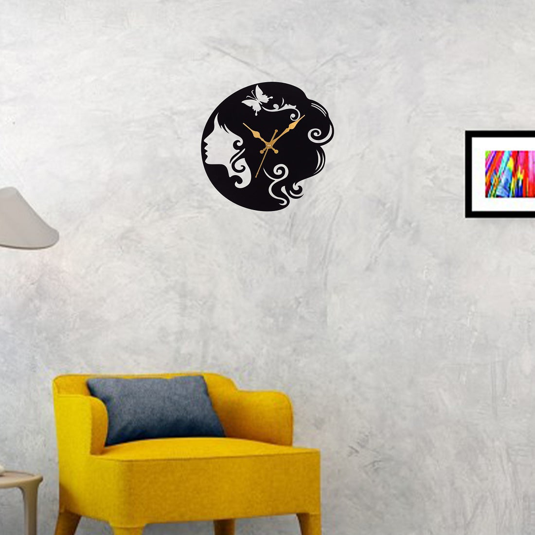 Premium Metal Wall Clock – Silent Sweep Quartz Movement & Modern Decorative Design