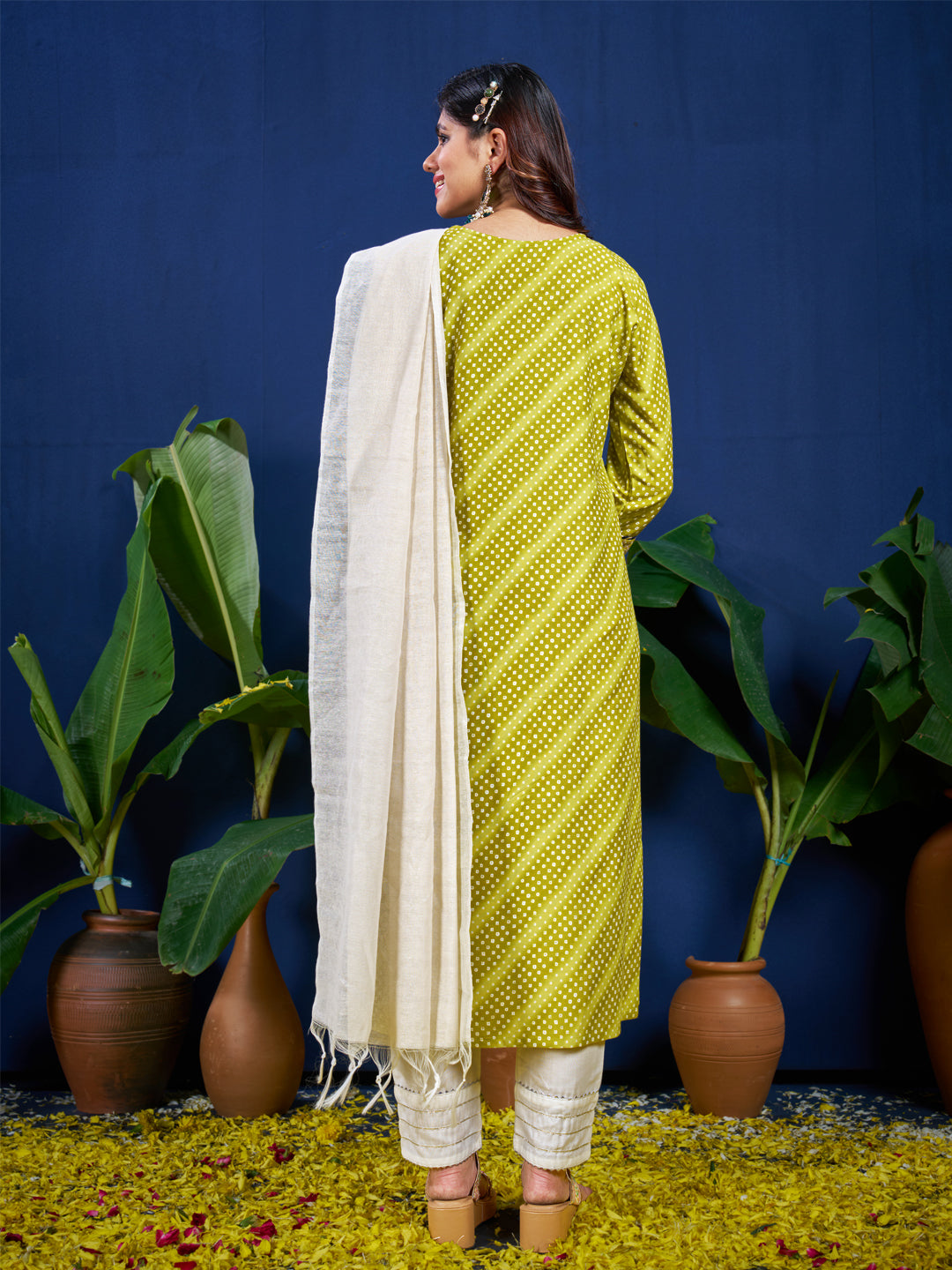 7 COLOR Rayon Print with Embroidery & Sequence Work Fully Stiched Rayon Kurti Pant Dupatta (Black, Coffee, Parrot, Purple, Rama, Sky Blue, Yellow)