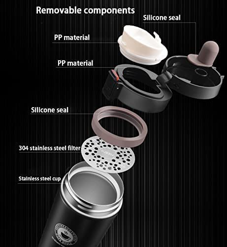 Vacuum Insulated Coffeemate stainless Steel travel mug