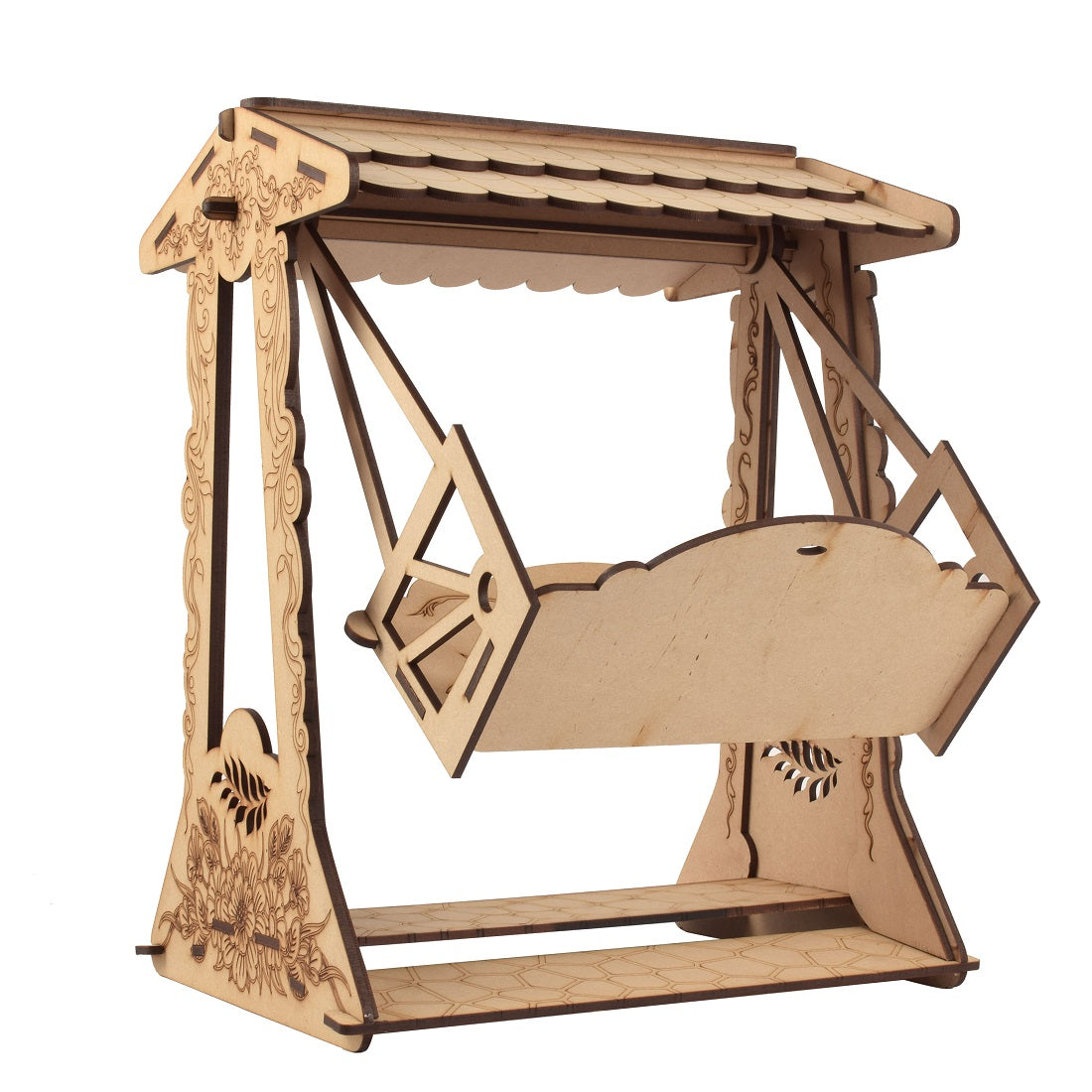 Handcrafted Wooden Showpiece – Elegant Home & Office Décor
