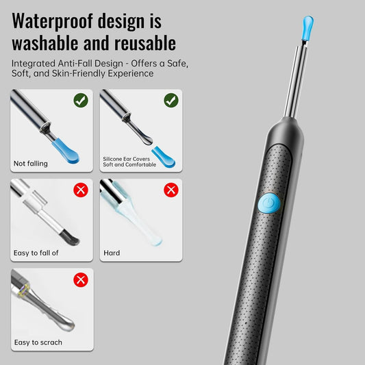 Ear Wax Removal Otoscope with Camera