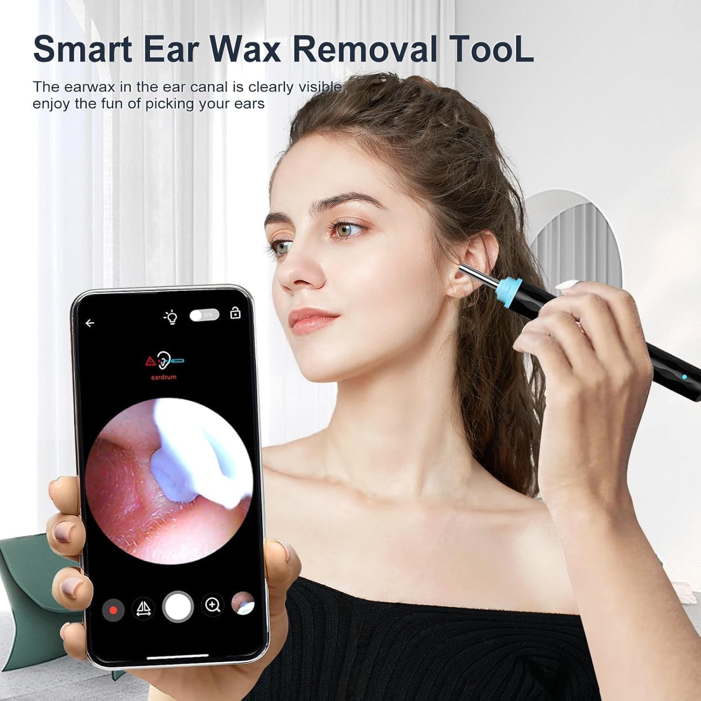 Ear Wax Removal Otoscope with Camera