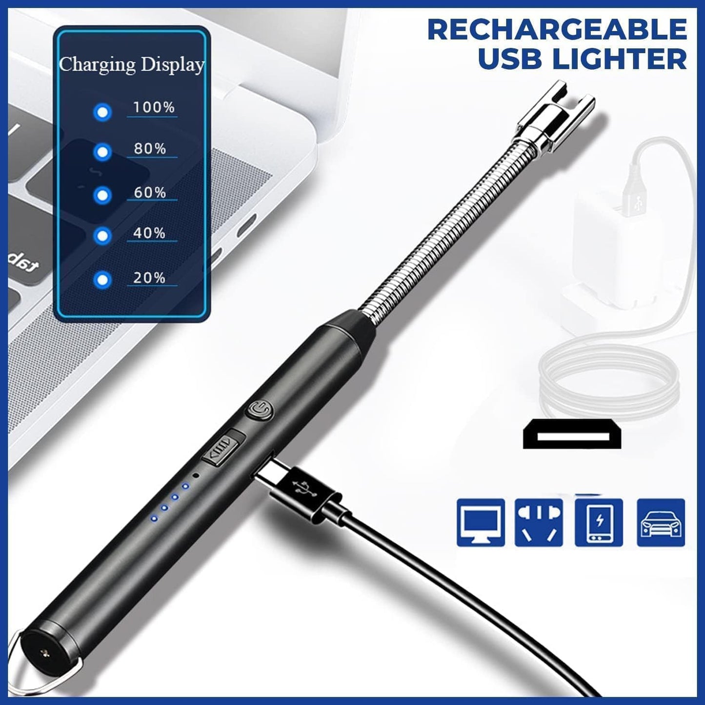 USB Rechargeable Electric Arc Lighter