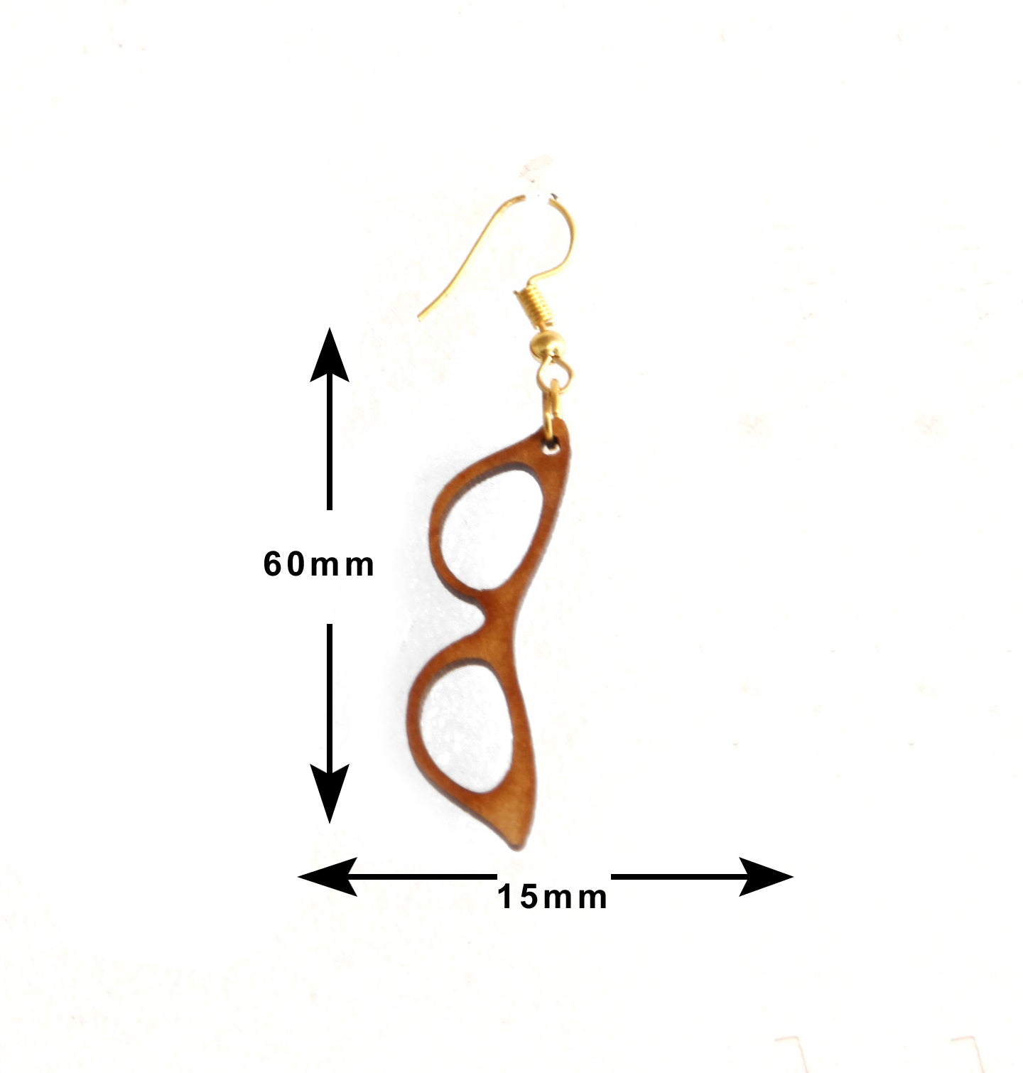 Shringar Lifestyle Fun Run – Handmade Wooden Dangle Earrings (3 PCS Combo)