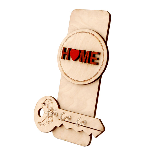 Wooden Key Holder – Home Design