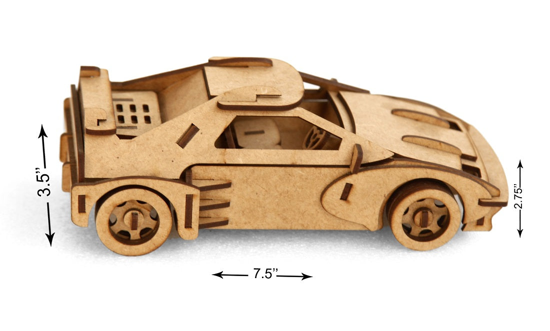 Handcrafted Wooden Military Jeep – Stylish Showpiece & Collectible