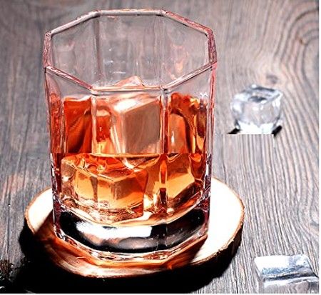 Premium Crystal Whiskey Glasses 6 PCS Set