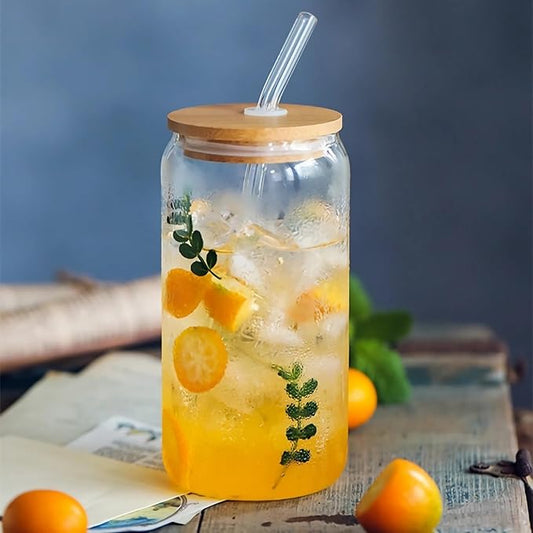 Can-Shaped Glass Cups