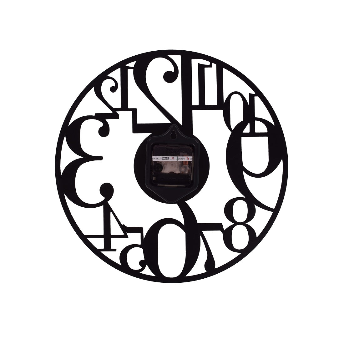 Premium Metal Wall Clock – Silent Sweep Quartz Movement & Modern Decorative Design