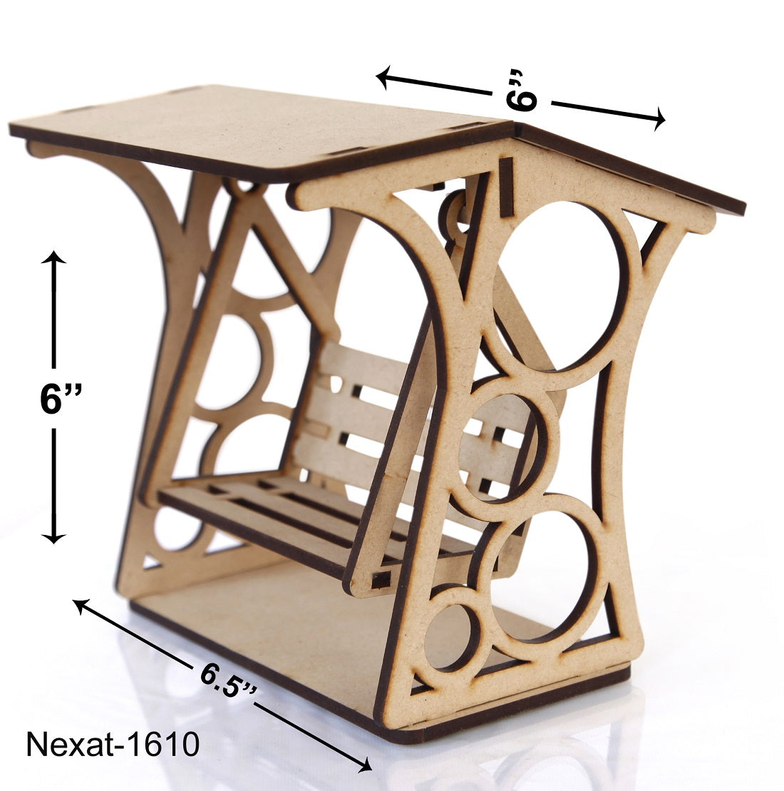 Handcrafted Wooden Showpiece – Elegant Home & Office Décor