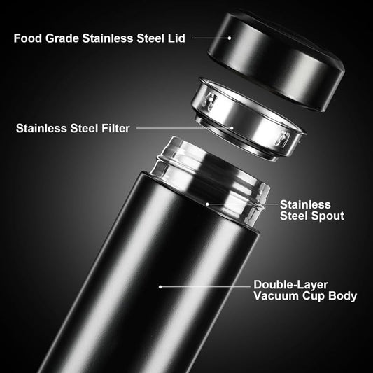Temperature Show Stainless Steel Water Bottle