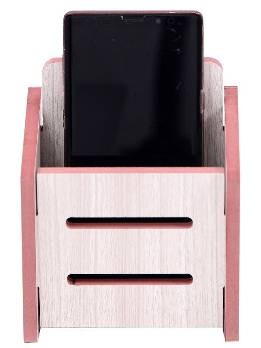 Stylish Wooden Mobile Stand – Durable & Decorative
