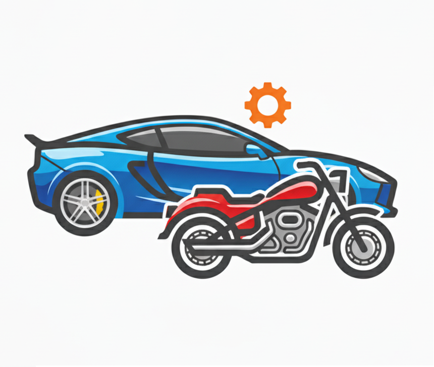 Car & Motorbike