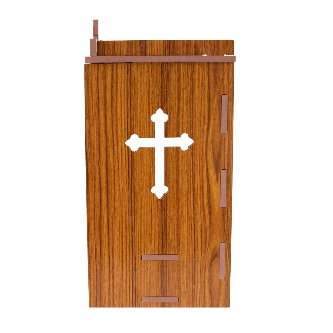 Premium MDF Wooden Wall-Mounted Jesus Mandir – Home Decor & Idols