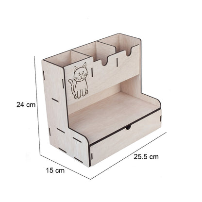 Multipurpose Wooden Wall Shelf – Pre-Assembled Storage & Display Rack for Home Décor