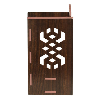 Premium MDF Wooden Wall-Mounted Pooja Mandir – Home Decor & Idols