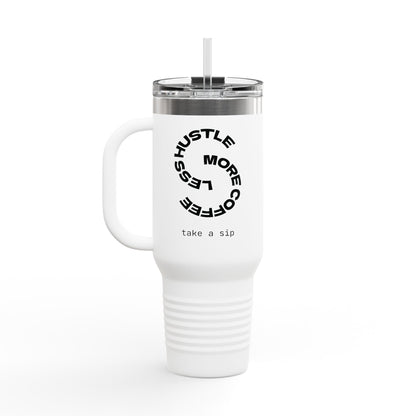 Happy Dazzling Insulated Travel Mug, 40oz - Perfect for On-The-Go, Gifts, Coffee Lovers, Travel Essentials, Joyful Sips