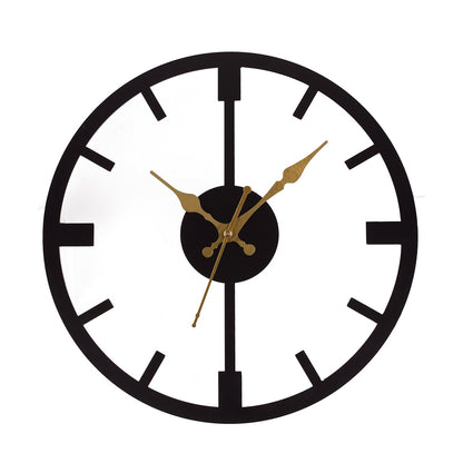 Premium Metal Wall Clock – Silent Sweep Quartz Movement & Modern Decorative Design