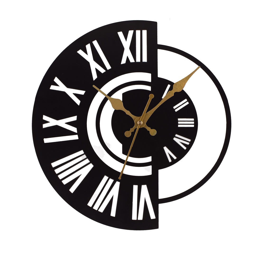 Premium Metal Wall Clock – Silent Sweep Quartz Movement & Modern Decorative Design