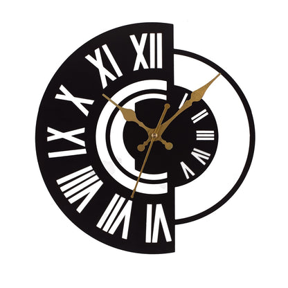 Premium Metal Wall Clock – Silent Sweep Quartz Movement & Modern Decorative Design
