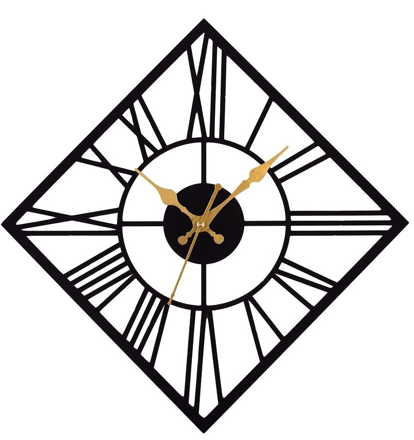 Premium Metal Wall Clock – Silent Sweep Quartz Movement & Modern Decorative Design