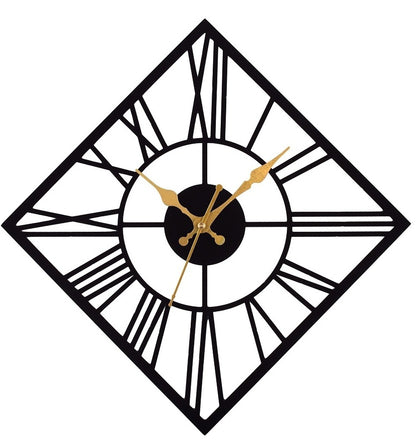 Premium Metal Wall Clock – Silent Sweep Quartz Movement & Modern Decorative Design