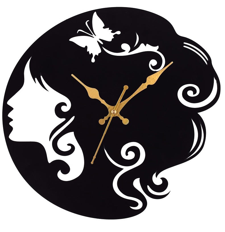 Premium Metal Wall Clock – Silent Sweep Quartz Movement & Modern Decorative Design