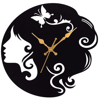 Premium Metal Wall Clock – Silent Sweep Quartz Movement & Modern Decorative Design