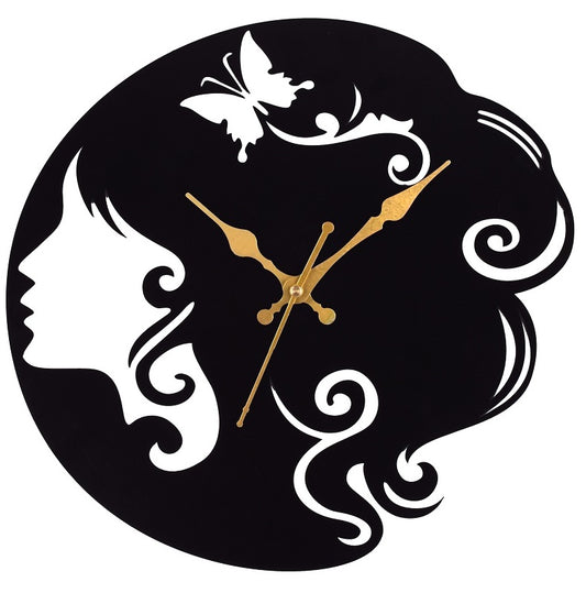 Premium Metal Wall Clock – Silent Sweep Quartz Movement & Modern Decorative Design