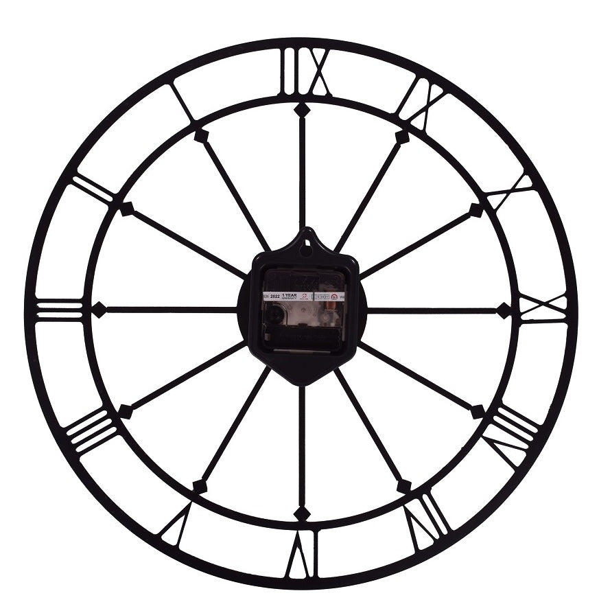 Premium Metal Wall Clock – Silent Sweep Quartz Movement & Modern Decorative Design