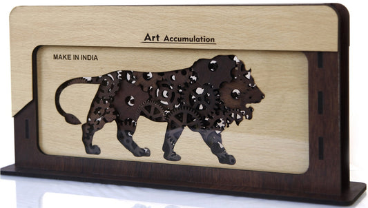 Make in India Themed Frame: Elegant Table Décor Celebrating Indian Craftsmanship