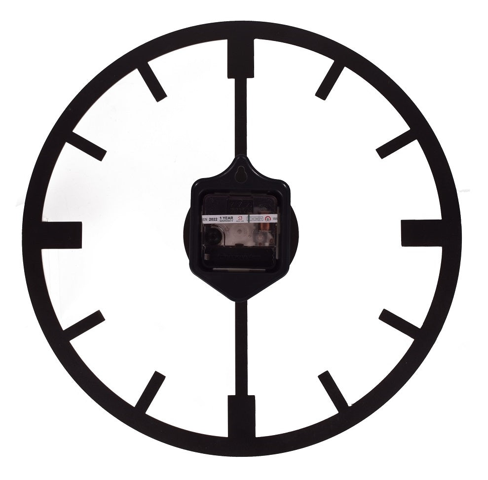 Premium Metal Wall Clock – Silent Sweep Quartz Movement & Modern Decorative Design