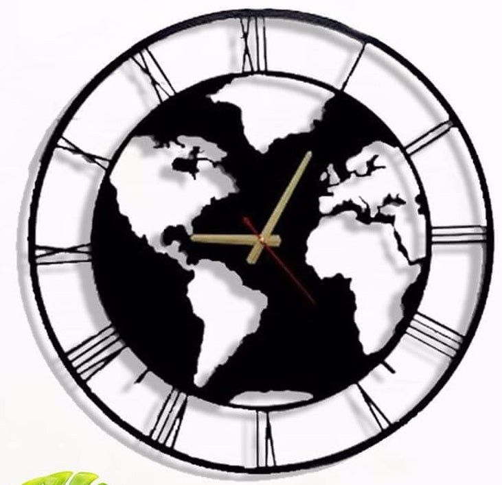 Premium Metal Wall Clock – Silent Sweep Quartz Movement & Modern Decorative Design