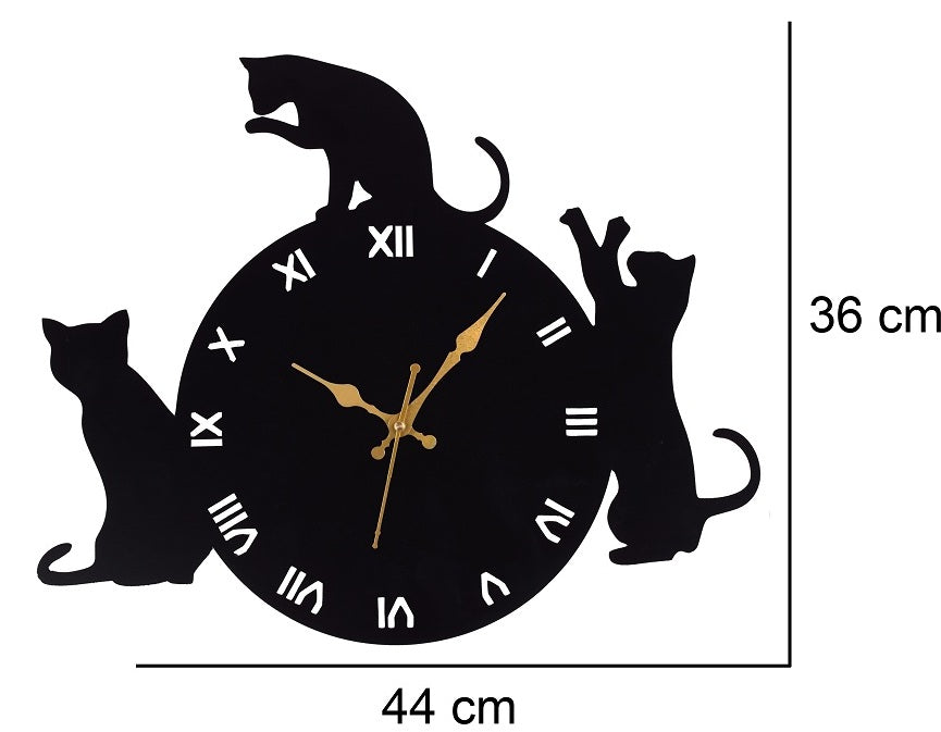 Premium Metal Wall Clock – Silent Sweep Quartz Movement & Modern Decorative Design