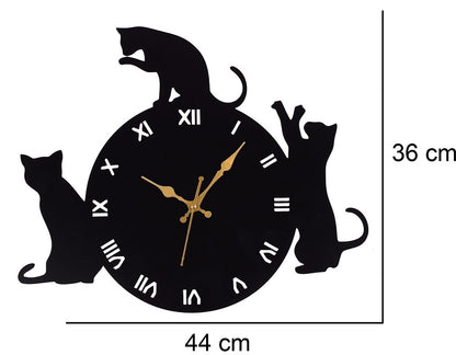 Premium Metal Wall Clock – Silent Sweep Quartz Movement & Modern Decorative Design