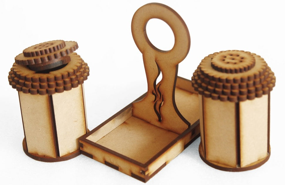 Elegant Wooden Spice Box – Perfect Home & Office Décor