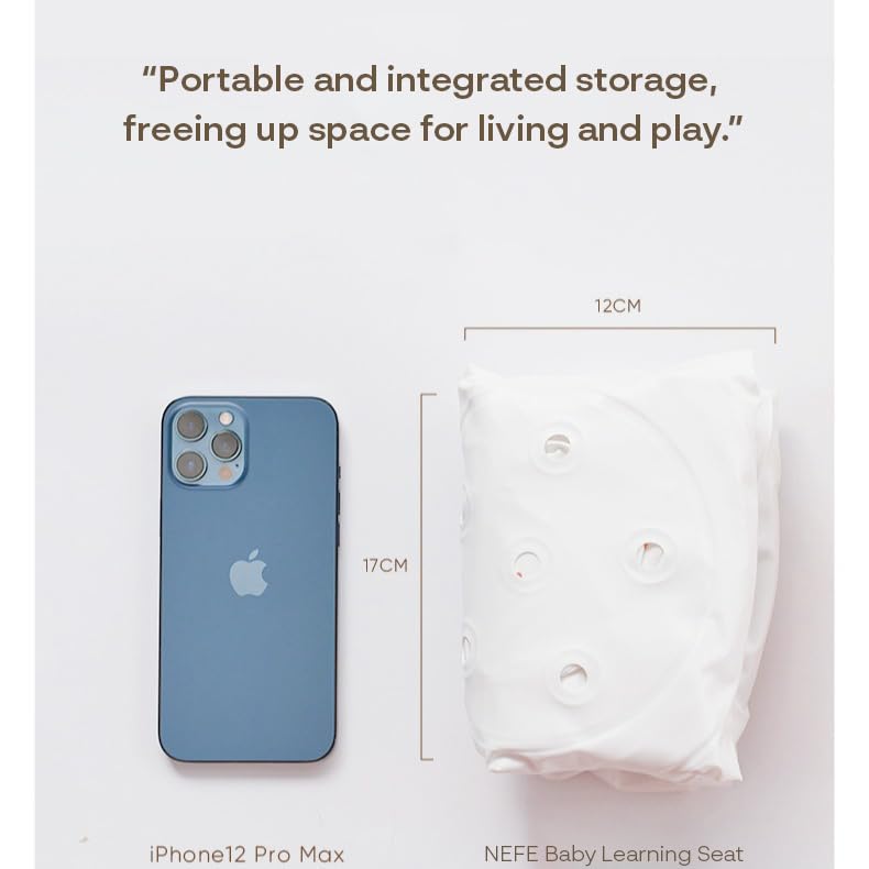 Inflatable Baby Sitting Chair with Back Support