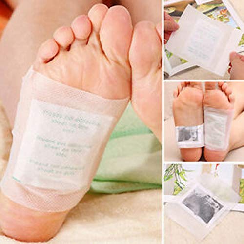 Kinoki Detox Foot Pads – Natural Cleansing Foot Care Patches with Tourmaline, Wood Vinegar & Vitamin C