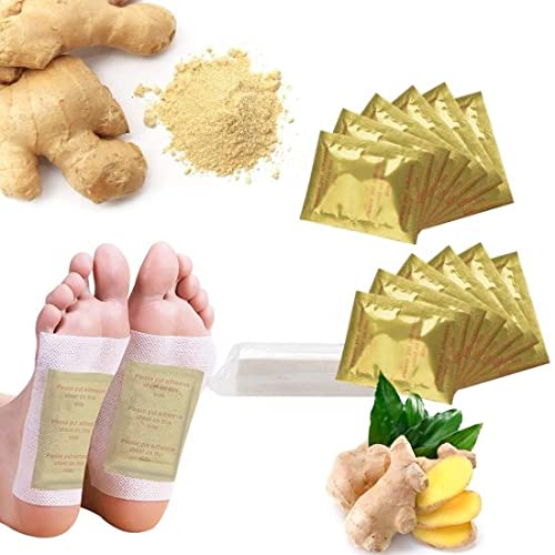 Kinoki Detox Foot Pads – Natural Cleansing Foot Care Patches with Tourmaline, Wood Vinegar & Vitamin C
