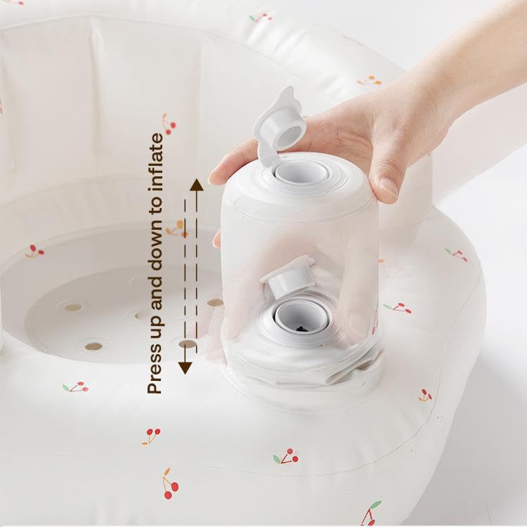 Inflatable Baby Sitting Chair with Back Support