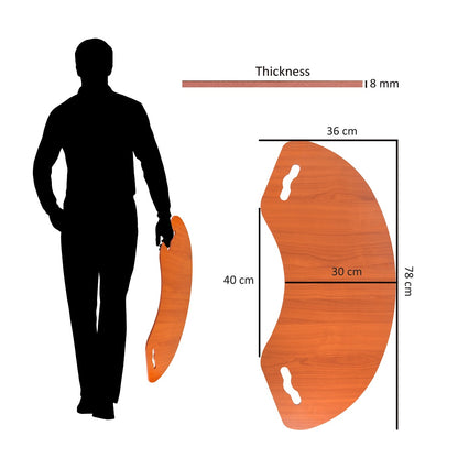 Premium 8mm MDF Exam Writing Board – Large, Clipless, Lightweight & Multi-Purpose