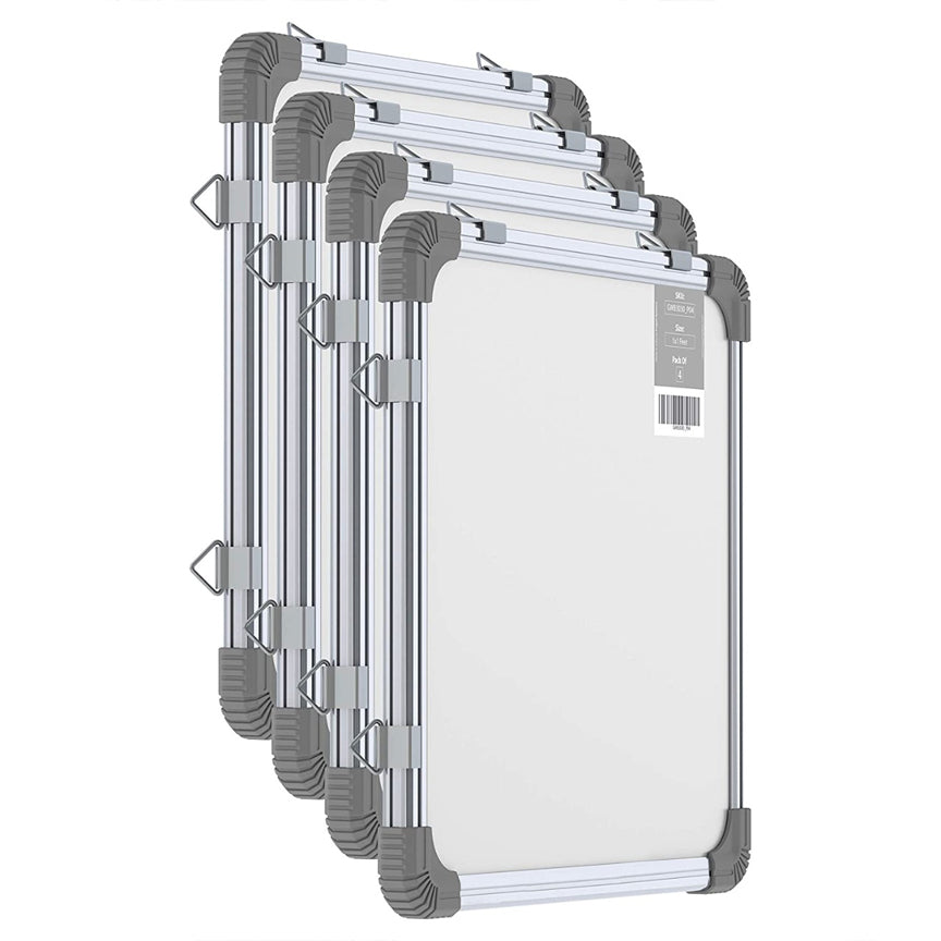 Compact 12x12 Inch Dry Erase Whiteboard – Reusable, Easy-Clean, Magnetic & Portable
