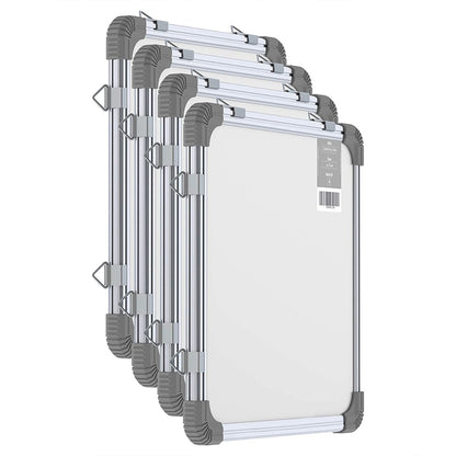 Compact 12x12 Inch Dry Erase Whiteboard – Reusable, Easy-Clean, Magnetic & Portable