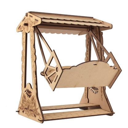 Handcrafted Wooden Showpiece – Elegant Home & Office Décor