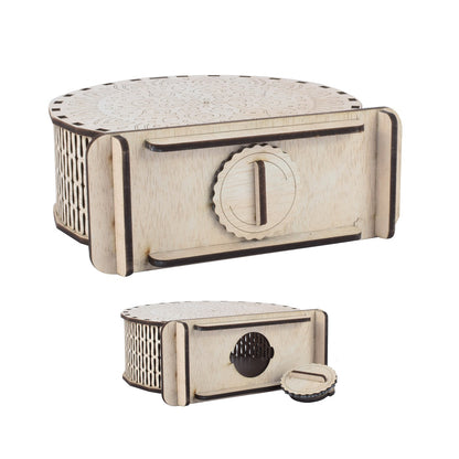 Handicrafted Wooden Money Bank Large - Coin Saving Box - Piggy Bank - Gifts for Kids, Girls, Boys & Adults