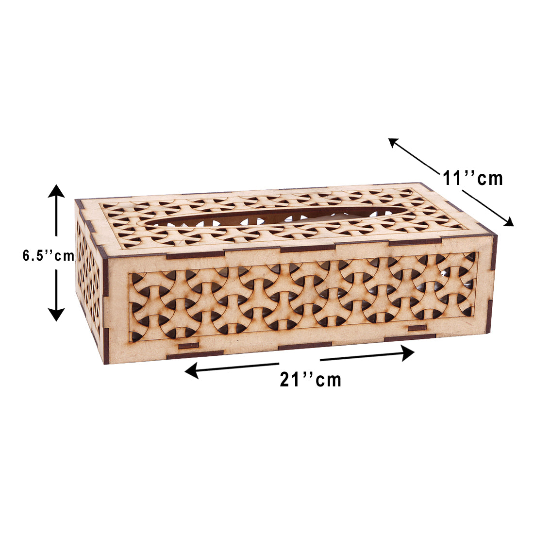 Elegant Wooden Tissue Paper Box – Stylish & Functional