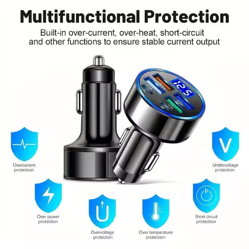 Retractable Car Charger Adapter