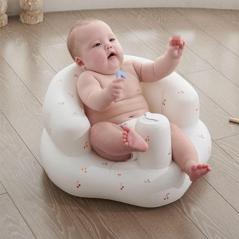 Inflatable Baby Sitting Chair with Back Support