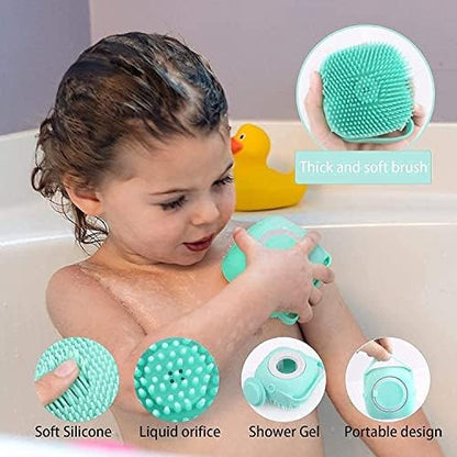 Silicone Back & Foot Scrubber with Suction Cups
