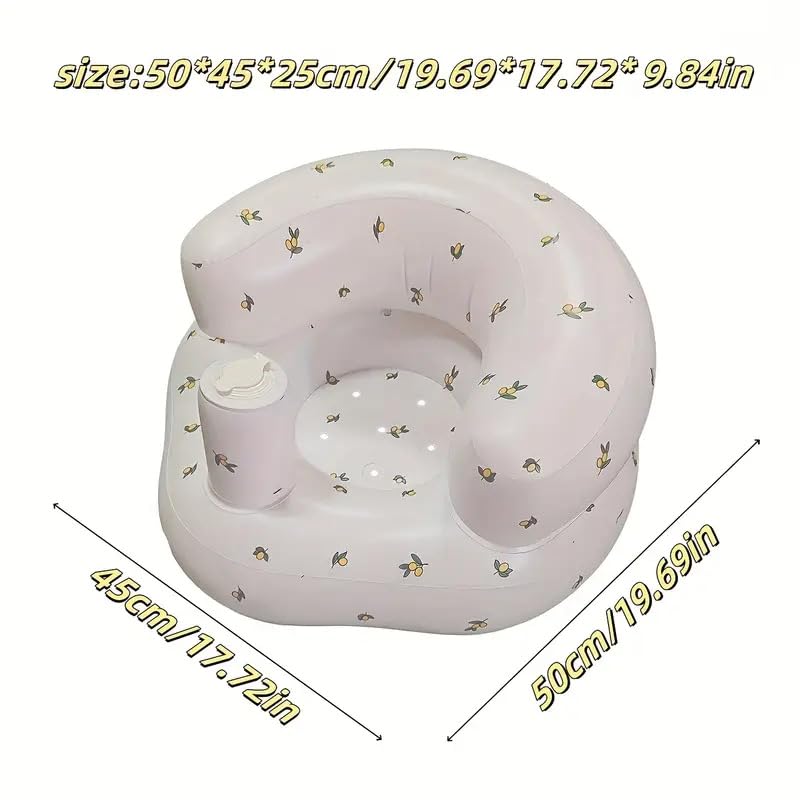 Inflatable Baby Sitting Chair with Back Support